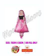 Novo em folha Barbie Ballloon 76cm festa de aniversário para meninas suprimentos decorativos vendedor do Reino Unido comprar usado  Enviando para Brazil
