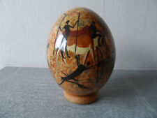 Decorated ostrich egg for sale  WICK