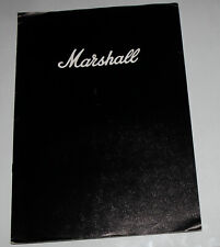 1983 MARSHALL JCM 800 SERIES Guitarra e Baixo CATÁLOGO de AMPLIFICADORES, usado comprar usado  Enviando para Brazil