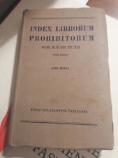 Index librorum prohibitorum usato  Bologna