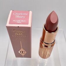 CHARLOTTE TILBURY PILLOW TALK Fair Lipstick K.I.S.S.I.N.G. Satin Shine Lipstick for sale  Shipping to South Africa