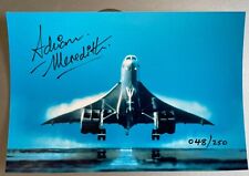 Concorde photograph signed for sale  RICKMANSWORTH