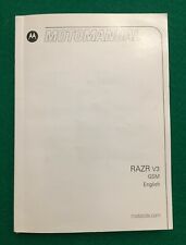 Motorola razr manual for sale  Pittsford