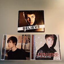 LOTE 4 Justin Bieber: Believe (SOMENTE CD), My World, Under The Mistletoe (DBL) comprar usado  Enviando para Brazil