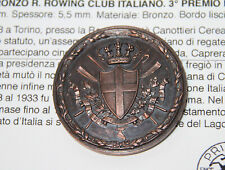 Medaglia bronzo rowing usato  Saronno