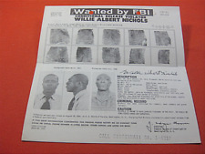 fbi wanted posters for sale  Bellville