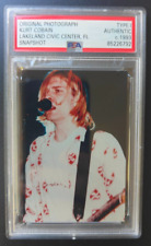 Foto instantânea original tipo 1 Nirvana 1993 Kurt Cobain PSA/DNA * Tamanho do cartão * comprar usado  Enviando para Brazil