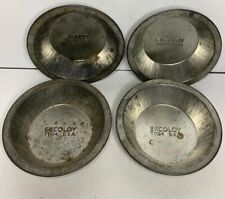 EKCOLOY  4” Pie PANS  Pie TINS   Set of 4*   Baking RARE  # T1104  EKCO Bakeware, used for sale  Shipping to South Africa