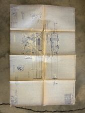 Original Blue Print vintage Patent.Smith Wesson Pistol Office Home Art Poster 45 for sale  Shipping to South Africa