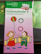 Mini lük vorschulkinder gebraucht kaufen  Bad Gandersheim