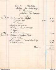 Invoice 1913 plumber d'occasion  Expédié en Belgium