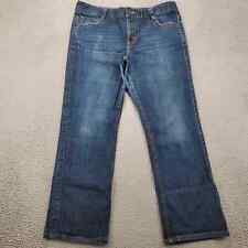 Calça jeans Calvin Klein feminina 16 azul denim lavagem média bootcut magro comprar usado  Enviando para Brazil