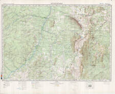 Usado, Mapas topográficos militares soviéticos russos - RIO PARDO DE MINAS (Brasil), ed. 1980 comprar usado  Enviando para Brazil