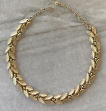 Trifari gold necklace. for sale  BRISTOL