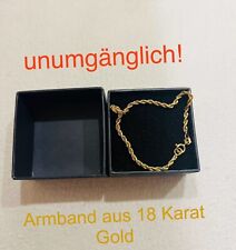 Armband gold 18k gebraucht kaufen  Traunstein