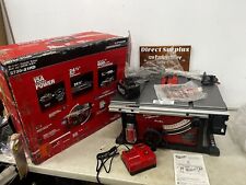 Milwaukee 2736-21HD M18 FUEL 18V 8-1/4-Inch Cordless One-Key Table Saw Kit 12Ah, used for sale  Shipping to South Africa
