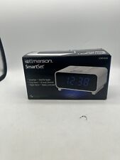 Rádio despertador duplo Emerson Smartset PLL AM/FM com display LED azul 0,9", usado comprar usado  Enviando para Brazil