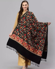 Xale/estolas femininas de lã bordado tradicional da Caxemira. comprar usado  Enviando para Brazil