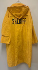 Sheriff yellow raincoat for sale  Logan