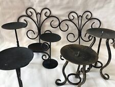 Metal candle holders for sale  Longs