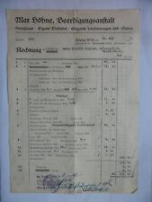 Alte rechnung 1937 gebraucht kaufen  Leipzig