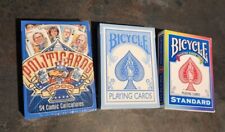 Used, (O) Lot Of 3 Closeup Card Magic Trick Accessories Decks Bicycle Playing Cards for sale  Shipping to South Africa