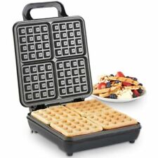 Waffle Maker Large – VonShef 4 Slice Waffle Iron with Non-Stick Plates 2013307 for sale  Shipping to South Africa