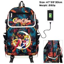 Sailormoon zip backpacks for sale  Shipping to Ireland