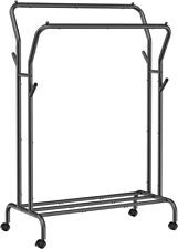 SONGMICS Clothes Rail, Clothes Rack, Double Clothes Hanging Rail for sale  Shipping to South Africa