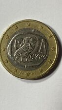 Moneta euro gufo usato  Turrivalignani