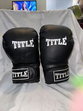 Title boxing gloves for sale  Shipping to Ireland