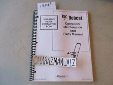 Placa vibratória CR 2003 BOBCAT BC90 operação manutenção peças manual comprar usado  Enviando para Brazil