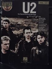 Guitarra U2 Songbook Play-Along Songbook ¡con CD Sellado! Pestaña de guitarra excelente estado., usado segunda mano  Embacar hacia Argentina