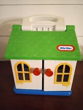 Casa de muñecas familiar Little Tikes Toddle Tots de colección de 1980 llevarlo largo segunda mano  Embacar hacia Argentina