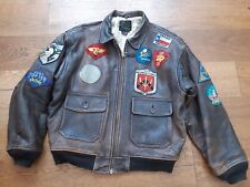 jacket xl avirex 2 leather for sale  BROMLEY