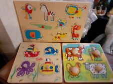 Childrens wooden educational for sale  CANNOCK