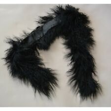 Sciarpa nera pelliccia usato  Gorizia