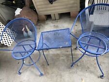 wrought iron table chair set for sale  Rocklin