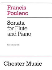 Sonata para flauta y piano, rústica de Poulenc, Francis (COP); Schmidt, coche... segunda mano  Embacar hacia Argentina