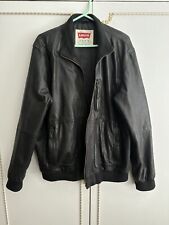 Levis leather jacket for sale  LONDON