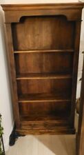 Indian wood bookcase for sale  DAVENTRY