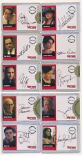 2005 INKWORKS THE SOPRANOS SEASON 1 AUTOGRAPH AUTO COMPLETE SET DOMINIC CHIANESE, used for sale  Shipping to South Africa