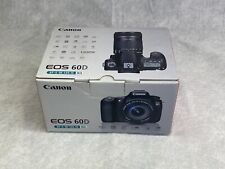 Câmera Digital SLR Canon EOS 60D 18.0 MP - Preta (Somente Caixa). Com papelada/disco, usado comprar usado  Enviando para Brazil