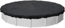 24 ft Pool Mate 3824-PM Black Mesh Winter Pool Cover Round Above Ground for sale  Shipping to South Africa