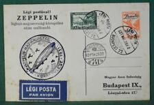 Hungary zeppelin cover for sale  HASLEMERE