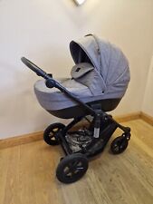 Used, Roma Vita Moda Pram / Pushchair Grey Baby From Birth 0 Months Rain Cover, Canopy for sale  Shipping to South Africa