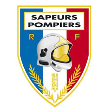 Autocollant sapeurs pompiers d'occasion  Rebais