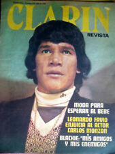 CARLOS MONZÓN - Revista Clarín Original 1976 segunda mano  Argentina 