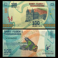 Madagaskar 100 Ariary , ND(2017), P-97, Banknot, UNC, używany na sprzedaż  Wysyłka do Poland