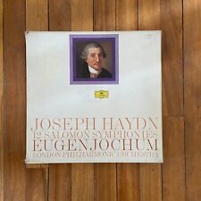 Joesph Haydn 12 Salomon Symphonies 6 LP caixa conjunto Eugen Jochum DG 2720064-10 comprar usado  Enviando para Brazil